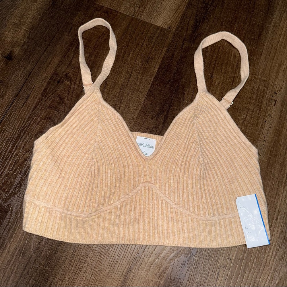 NWOT Target Wild Fable Sweater Crop Top